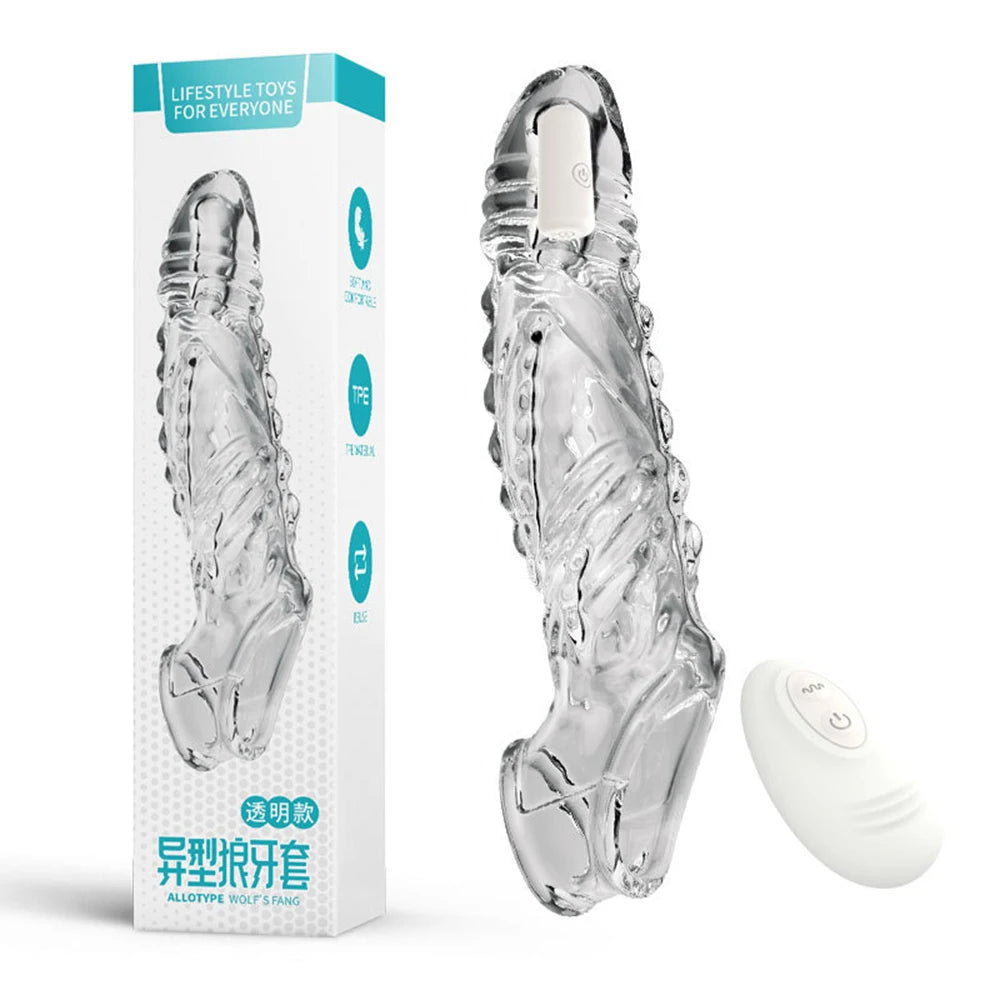 Silicone Cock Sleeve Ball Stretcher Scrotum Testis Restraint Male Ejaculation Delay Lasting Time Sex Toys For Couples Male Fun