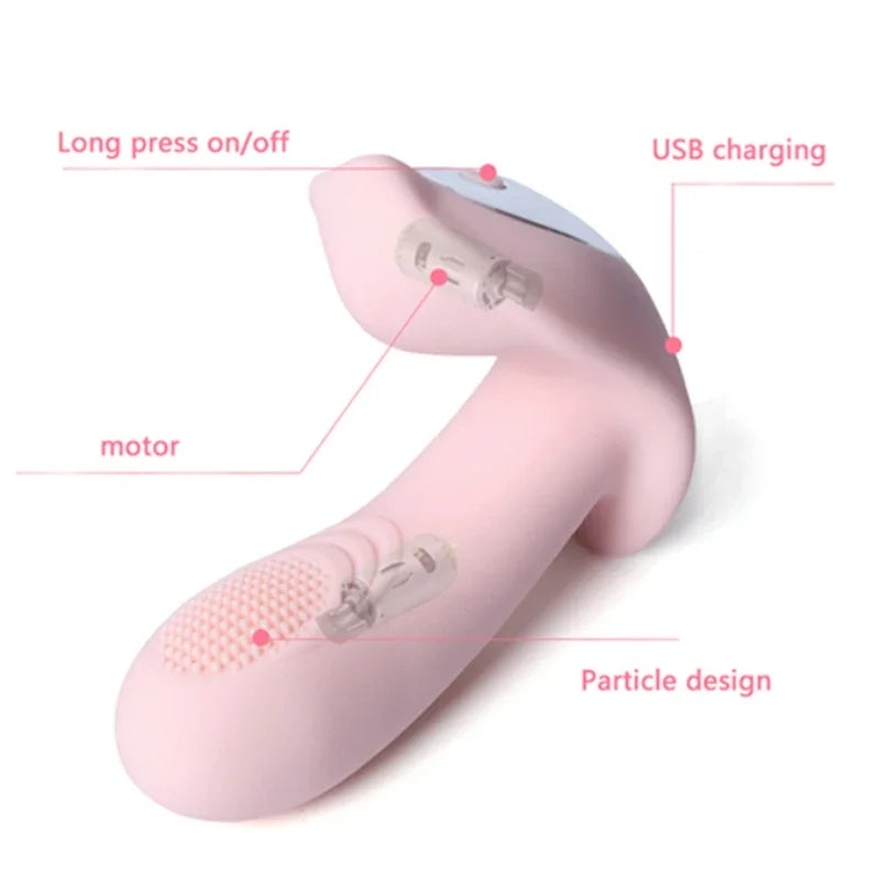 Wearable Vibrator Remote Control Dildo Vibrators for Women G-spot Clitoris Invisible Butterfly Panties Vibrating Sex Toys