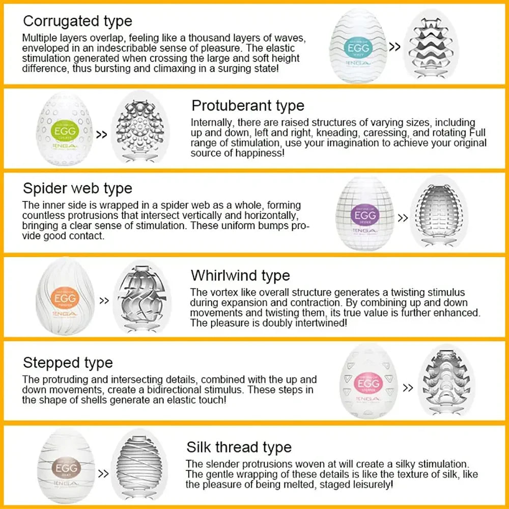 Mini Cup Masturbator Egg Shape Portable Stimulator Penis Massager Soft Rubber Male fun