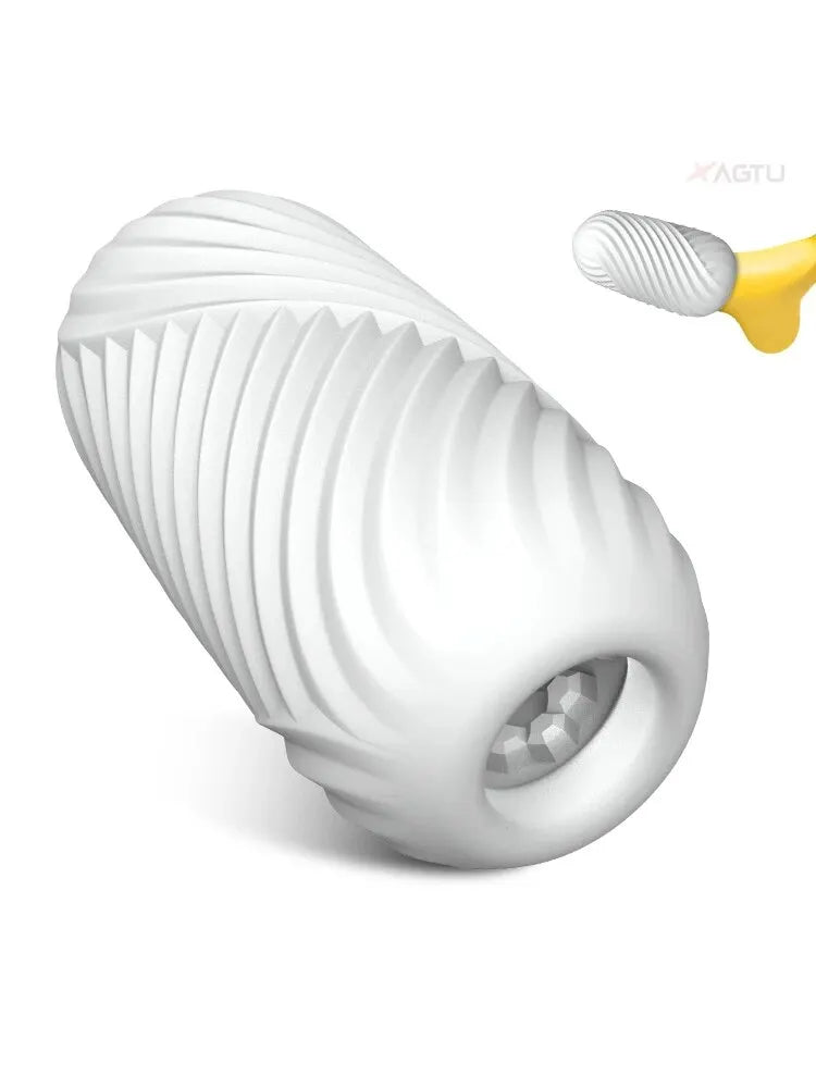 Male Masturbation Goods Soft Silicone Stretchable Masturbator for Men Pocket Pussy Waterproof Sex Toy for Male Fun