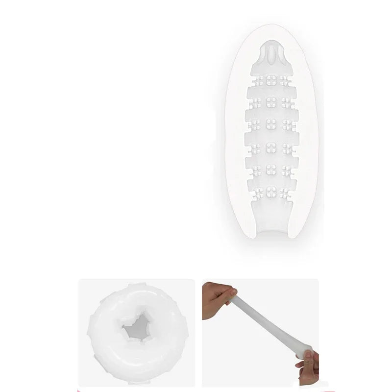 NEW Mini Male Airplane Cup Masturbator Egg Sex Toy soft realistic stimulation pocket Masturbator for Male Fun