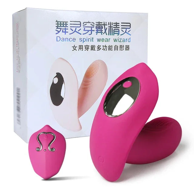 Wearable Vibrator Remote Control Dildo Vibrators for Women G-spot Clitoris Invisible Butterfly Panties Vibrating Sex Toys