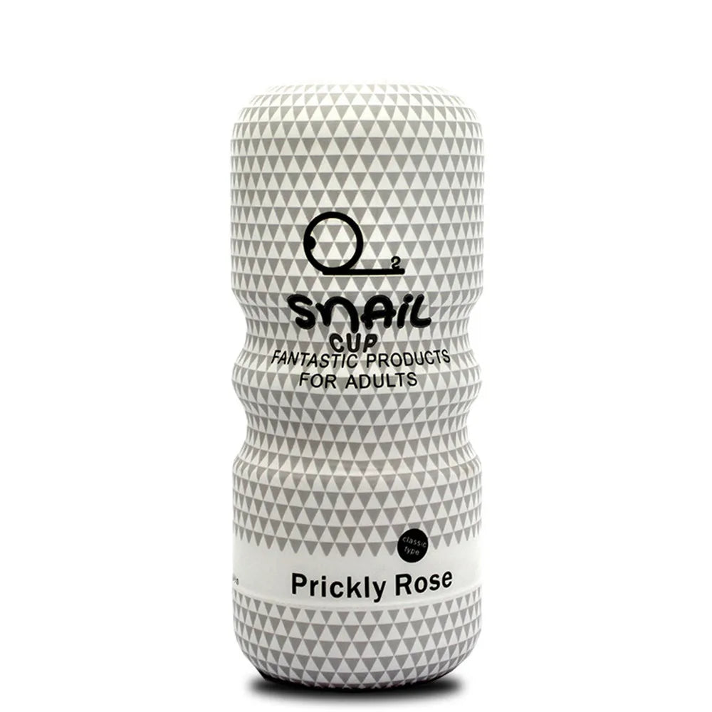 Manual Male Masturbator Soft Rubber Anal Vagina Mouth Sucking Snail Climax Plane Cup Penis Trainer Erotic Sex Toys for Male Fun