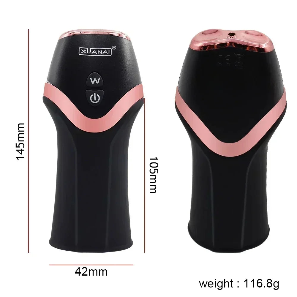 Automatic Masturbation Toy Endurance for Male Fun Blowjob Machine For Men Male Sex Masturbator 12 Mode Vacuum Suction