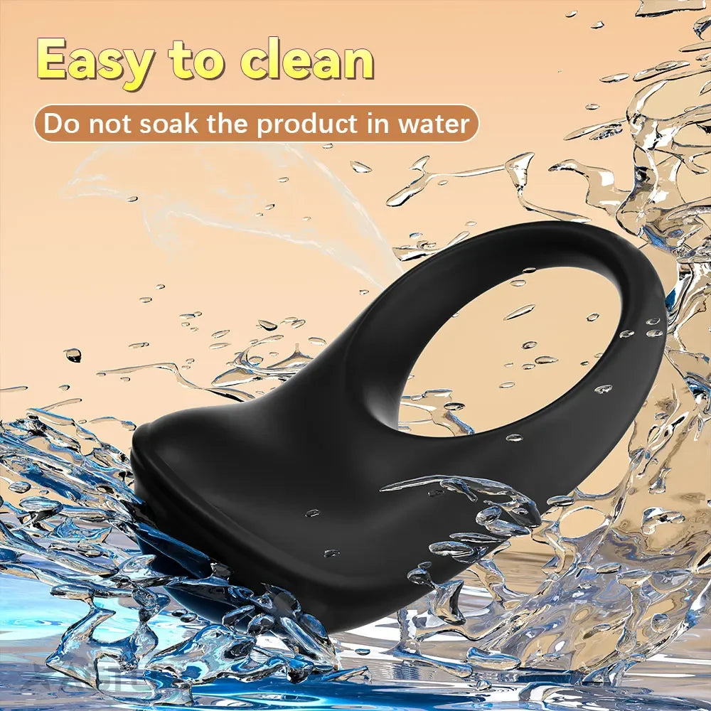 APP Control Vibrating Penis Ring Cock Ring for Men Ejaculation Delay Male Fun Adult Sex Toy for Men